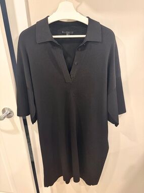 COS Black Polo-Style Women’s Dress